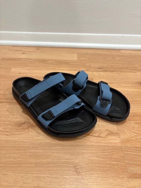 Birkenstock Shoes - Birkenstock Mogami Terra Elemental Blue Sandals Size 38